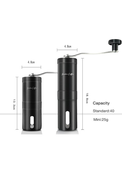 Mıni-Şerit Mini El Sarsıntı Kahve Çekirdekleri Makinesi Taşlama Makinesi Seramik Değirmen Ayarlanabilir Öğütücü Paslanmaz Çelik Taşınabilir Çapak Manuel Set (Yurt Dışından) fiyatları