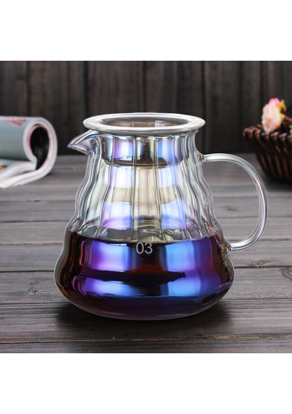 700 ml 300/500/700 ml Cam Kahve Su Isıtıcısı Damla Su Isıtıcısı Cezve Renkli Cam Kahve Su Isıtıcısı Bulut Şekilli Kahve Sunucusu Çaydanlık (Yurt Dışından)