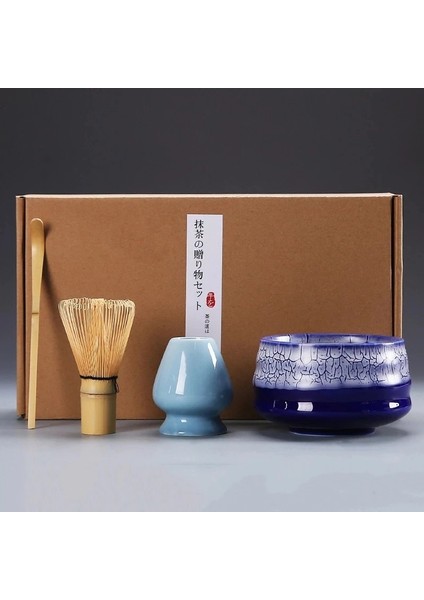 J 4 Adet/takım El Yapımı Ev Kolay Temiz Matcha Çay Seti Aracı Standı Kiti Kase Çırpma Kepçe Hediye Töreni Geleneksel Japon Aksesuarları (Yurt Dışından) indirimleri