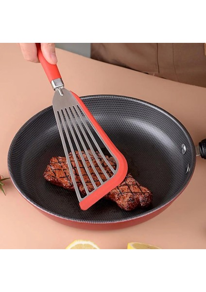 Yeşil Tutması Rahat Spatula Kolay Temizlenen Spatula Kaymaz Silikon Balık Spatulaları Rahat Için Temizlemesi Kolay Mutfak Tencere (Yurt Dışından) indirimleri