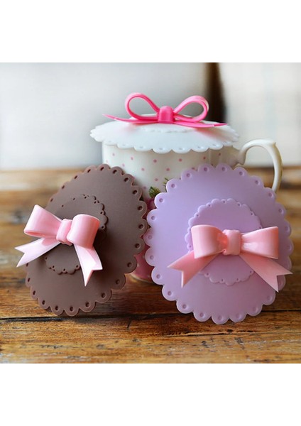 1 Adet Bardak Kapağı Bardak Kapağı Çay Bardağı Kapağı Yeniden Kullanılabilir Silikon Kapak Mühür Kapağı Drinkware Ilmek Anti-Toz Silikon Kapak Emme Mühür Kapağı Meyve Coaster (Yurt Dışından) modelleri