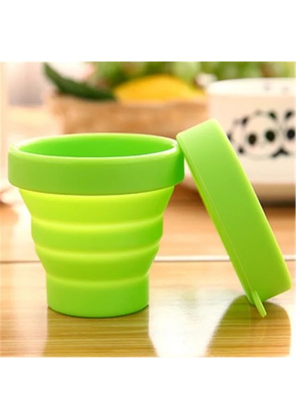 Yeşil 2022 Yeni Katlanır Bardaklar 1000 ml Bpa Ücretsız Gıda Sınıfı Su Bardağı Seyahat Silikon Geri Çekilebilir Renkli Taşınabilir Açık Kahve Handcup (Yurt Dışından)
