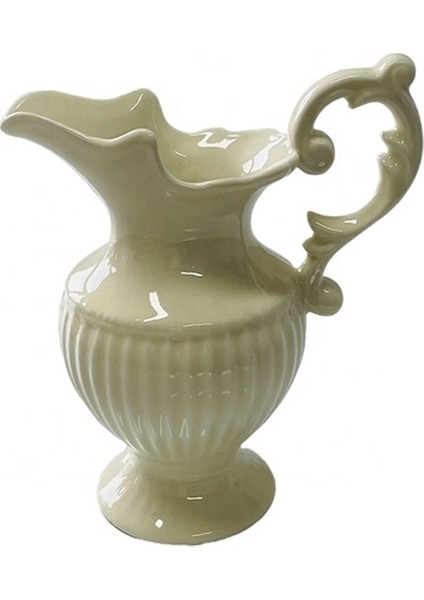 Pembe 02 150ML Vintage 150ML Klasik Stil Yüksek Kalite 4.5 ''küçük Porselen Kahve Süt Köpürtme Sürahisi Seramik Sürahi (Yurt Dışından)