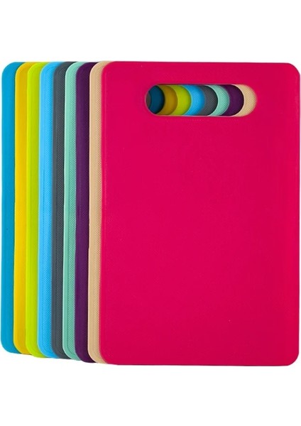 Sarı 29X19X0.23CM Plastik Kesme Tahtası Gıdalar Sınıflandırma Panoları Açık Havada Kamp Sebze Meyve Etler Ekmek Kesme Doğrama Blokları (Yurt Dışından) fırsatları