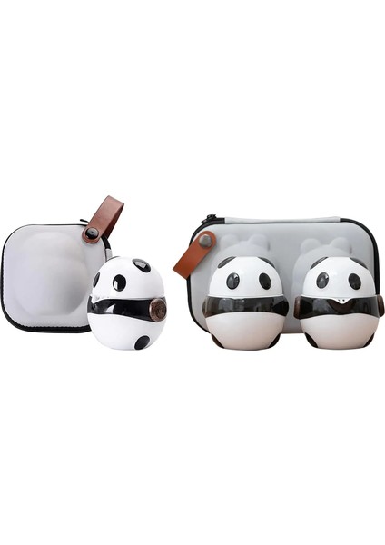 1 Çaydanlık-1 Fincan Mini Panda Seramik Çay Bir Set Seyahat Için Çay Seti Depolama Otel Bahçe Partisi Için Kısa Seyahat Için Çin Kung Fu Seramik Çay Fincanları (Yurt Dışından)