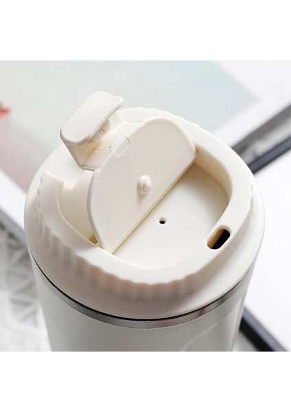 Pembe 350 ml 380/510 ml Paslanmaz Çelik Kahve Kupa Sızdırmaz Termos Seyahat Termal Termos Yalıtımlı Bardak Süt Çay Su Şişesi RR2187 (Yurt Dışından)