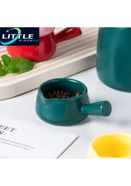 Yeşil 50 ml Sevimli Seramik Sos Tabağı Mini Tepsi Küçük Plaka Yan Baharat Tabağı Çeşni Yemekleri Suşi Soya Aperatif Daldırma Kase Süt Fincan (Yurt Dışından) fırsatları