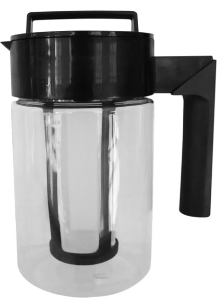 B 900ML/1300ML/2000ML Soğuk Demlemek Buzlu Kahve Makinesi Hava Geçirmez Mühür Silikon Kolu Kahve Su Isıtıcısı Şeffaf Bardak Cam Kahve (Yurt Dışından) modelleri