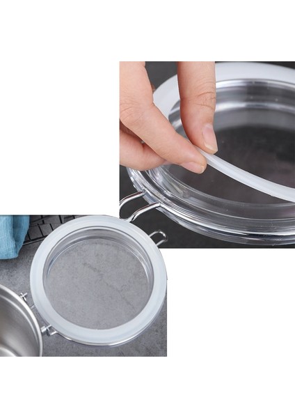 Siyah 1500 ml Paslanmaz Çelik Hava Geçirmez Kahve Konteyner Saklama Kabı Seti Kahve Kavanoz Teneke Kutu Kahve Çekirdekleri Çay Için Kepçe ile 700 ML/1400 ml (Yurt Dışından)