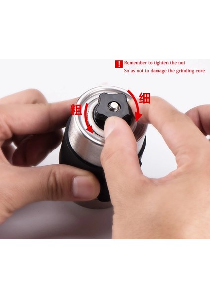 El Değirmeni L Mini Paslanmaz Çelik Kahve Değirmeni Tezgahları Manuel Grinderm El Grindstone Fasulye Değirmen Taşı Silindirler Makinesi Basınç Gümüş (Yurt Dışından) indirimleri