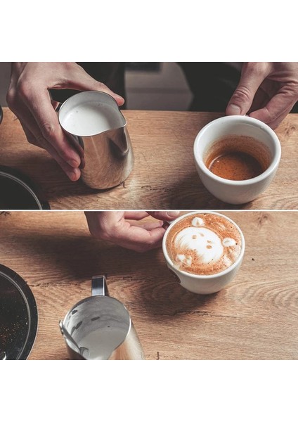 2000ML Ölçeksiz Paslanmaz Çelik Süt Köpürtme Sürahisi Espresso Kahve Barista Craft Latte Cappuccino Süt Krema Fincan Köpürtme Sürahisi Pitch Süt Sürahisi (Yurt Dışından) modelleri