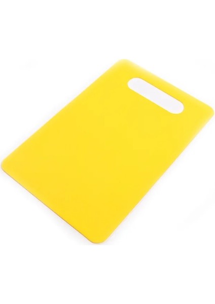 Sarı 29X19X0.23CM Plastik Kesme Tahtası Gıdalar Sınıflandırma Panoları Açık Havada Kamp Sebze Meyve Etler Ekmek Kesme Doğrama Blokları (Yurt Dışından)