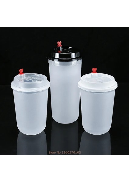 Kapaklı 50 Adet 100/50 Adet/paket 360/500/700 ml Tek Kullanımlık Plastik Kabarcık Çay Bardağı U-Şekilli Tatlı Bardak Sert Pp Materail Özelleştirme Kabul (Yurt Dışından) modelleri