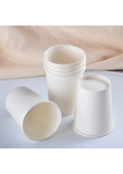 B-280ML Tek Kullanımlık Kahve Kağıdı Tatlı Kahve Için Fincan Karton Bardak Parti Için Tek Kullanımlık Cam Kahve Bardakları (Yurt Dışından)