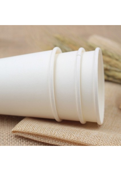 B-280ML Tek Kullanımlık Kahve Kağıdı Tatlı Kahve Için Fincan Karton Bardak Parti Için Tek Kullanımlık Cam Kahve Bardakları (Yurt Dışından)