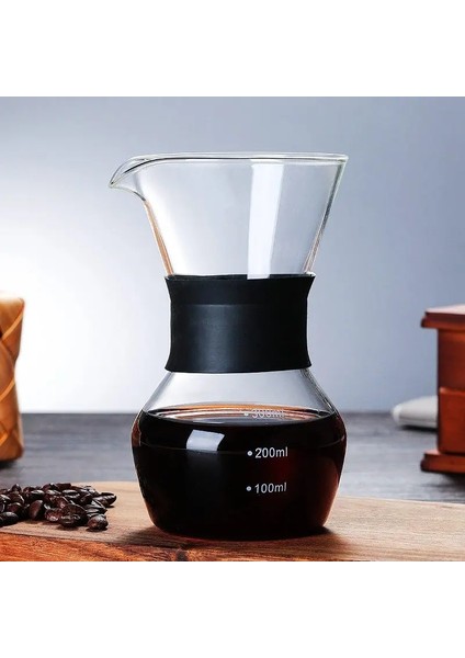 300ML Filtre Yok 600ML Paslanmaz Çelik Filtreli Cam Kahve Su Isıtıcısı Damla Demleme Sıcak Brewer Cezve Damlatıcı Barista Kahve Makinesi Üzerine Dökün (Yurt Dışından) indirimleri