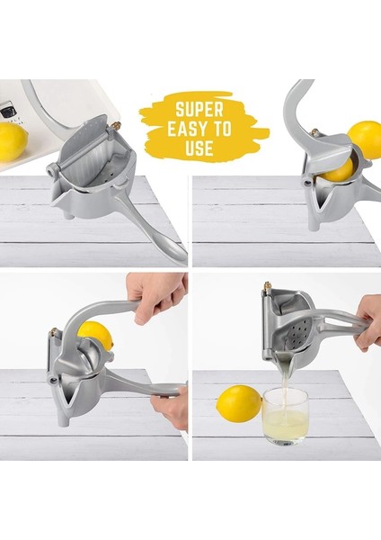 Manuel Meyve Suyu Sıkacağı Alüminyum Alaşımlı El Basınçlı Portakal Sıkacağı Nar Limon Sıkacağı Mutfak Aksesuarları (Yurt Dışından) indirimleri