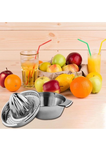 Gümüş Manuel Paslanmaz Çelik Taşınabilir Narenciye Sıkacağı Portakal Limon Sıkacağı Çok Fonksiyonlu Sıkacağı Bulaşık Makinesinde Yıkanabilir Mutfak Aksesuarları (Yurt Dışından) modelleri