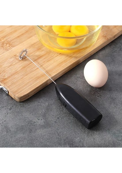 D 1 Adet Elektrikli Süt Köpürtücü Yumurta Çırpıcı Mutfak Içecek Köpürtücü Çırpma Karıştırıcı Karıştırıcı Kahve Cappuccino Kreması Çırpma Köpüklü Karışımı (Yurt Dışından)