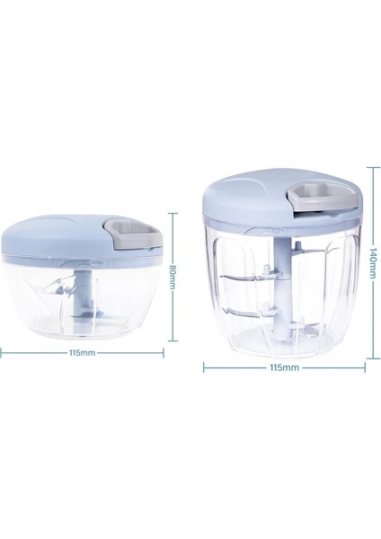 BLUE-900ML Sarımsak Kırıcı Manuel Kıyma Makinesi Kıyıcı Sebze Kesici Meyve El Parçalayıcı Mutfak Robotu Mutfak Aksesuarları Araçları (Yurt Dışından) indirimleri