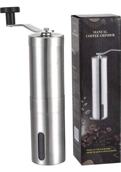18 cm Manuel Kahve Değirmeni Mini Paslanmaz Çelik El El Yapımı Kahve Çekirdeği Öğütücüler Değirmen Köpürtücü Mutfak Aracı Kahve Aksesuarları (Yurt Dışından) modelleri