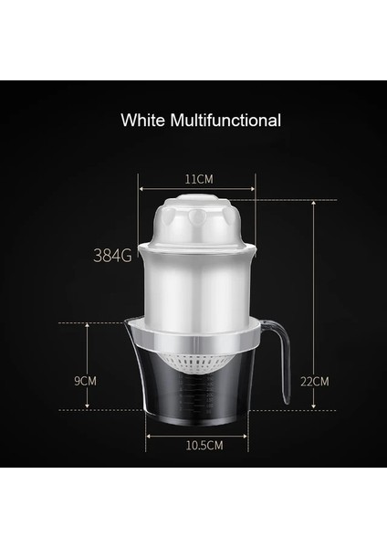 Beyaz Çok Fonksiyonlu Plastik Meyve Sıkacağı Manuel Bardak Sıkacağı El Taşınabilir Pres Sıkacağı Portakal Limon Narenciye Exprimidor De Naranja Mutfak Öğesi (Yurt Dışından)