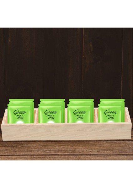 Gösterildiği Gibi 1 Şeker Saklama Kutusu Eski Tepsi Kahve Tedarik Çay Poşeti Dağıtıcı Sayaç Tutucu Ahşap Çerçeve Paket Organizatör Çok Fonksiyonlu (Yurt Dışından) fırsatları