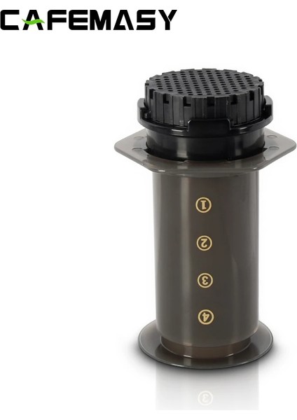Aeropress Kapak Cafemasy Filtre Kağıdı Espresso Kahve Makinesi Taşınabilir Cafe Fransız Basın Cafecoffee Pot Aeropress Makinesi Barista Araçları 300 ml (Yurt Dışından) fiyatları