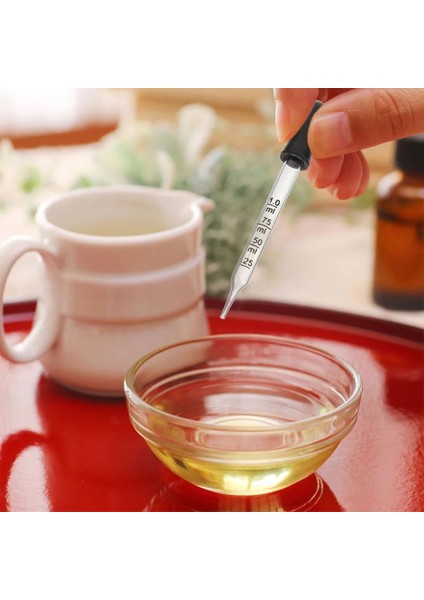 Gösterildiği Gibi 12 Adet Cam Damlama Pipetleri Şeffaf Sıvı Damlalıklar Uçucu Yağ Damlalıkları (1ml) (Yurt Dışından)