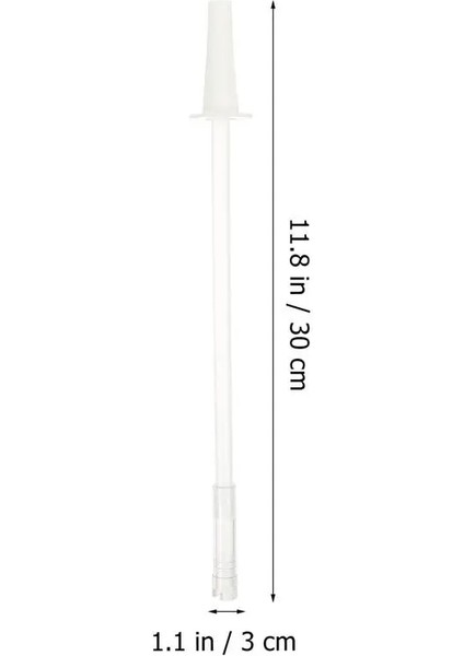 30X3X3 cm 5 Takım Yalıtımlı Sağlıklı Ücretsiz Smoothie Straw Parti Içecekler Payet Içecek Payet Kabarcık Çay Samanı Ev Fincan Kapalı (Yurt Dışından)