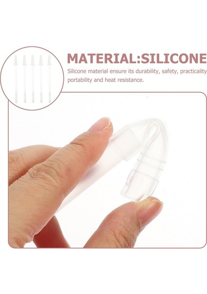 30X3X3 cm 5 Takım Yalıtımlı Sağlıklı Ücretsiz Smoothie Straw Parti Içecekler Payet Içecek Payet Kabarcık Çay Samanı Ev Fincan Kapalı (Yurt Dışından)