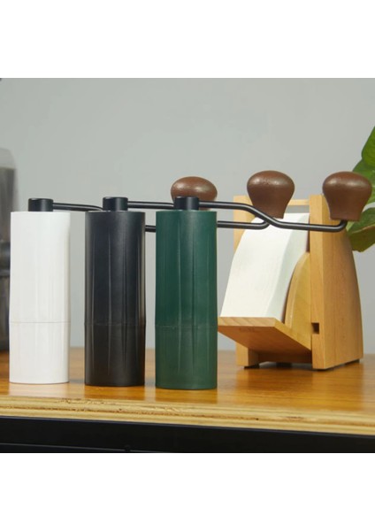 Yeşil Mini Manuel Kahve Çekirdeği El Değirmeni Makinesi Paslanmaz Çelik Çapak Aeropress Damla Kahve Espresso French Press Turki Mutfak Aracı (Yurt Dışından) modelleri