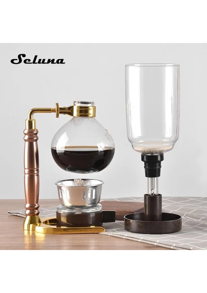 Filtre 3 Bardak Cam Vakum Sifon Kahve Makinesi Makinesi Kahve Sifonu Bira Demleme Potu Filtre Şişesi Technica 5 Tca-3 Kaşık Fırçalı (Yurt Dışından) fiyatları