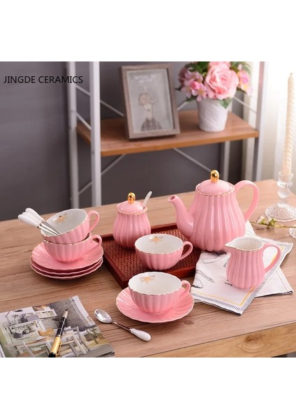 8X8X9 1 Adet Doğrudan Satış Yeni Klasik Altın Arı Çizgili Ikindi Çayı Kahve Süt Suyu Içecek Sürahi Işık Lüks Sır Artı Altın Seramik (Yurt Dışından) modelleri