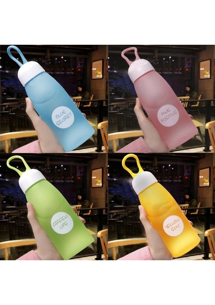 A2 300ML Kore Versiyonu O Basit Taze Yaratıcı Spor Fırçalama Taşınabilir Yavaş Yavaş Kızlar Erkek Renk Değiştiren Bardakları Sever Бутылка Для Воды (Yurt Dışından)