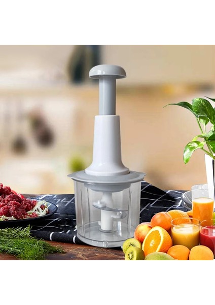 2000ML Çok Fonksiyonlu Manuel Mutfak Robotu Mutfak Kıyma Makinesi Sebze Kesicisi Dilimleme Spinner Dicer Meyve Marul Gıda (Yurt Dışından)