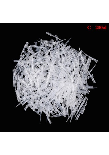 200UL Şeffaf 1000 Adet Laboratuvar Pipet Uçları 10UL 200UL Mikropipet Tek Kullanımlık Plastik Pipet Ucu Laboratuvar Ekipmanları (Yurt Dışından)