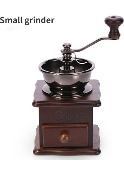Öğütücü 1 Dökme Demir Manuel Kahve Değirmeni El Dökme Demir Retro El Yapımı Kahve Çekirdekleri Baharat Mini Çapak Değirmeni Öğütücüler Mutfak Aracı (Yurt Dışından)