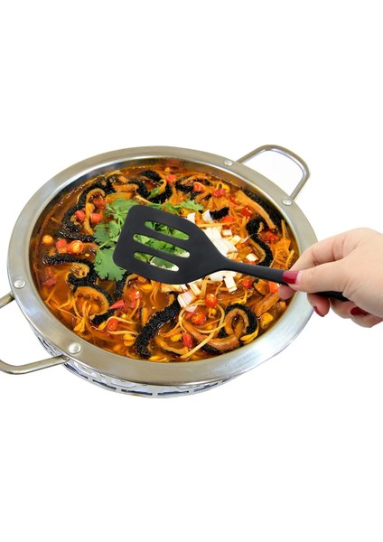 Kırmızı ve Siyah Yumurta Balık Kızartma Tavası Kepçe Silikon Çeviriciler Pişirme Gereçleri Spatula Kızarmış Kürek Alet Mutfak Aletleri Pişirme Aksesuarları (Yurt Dışından) modelleri