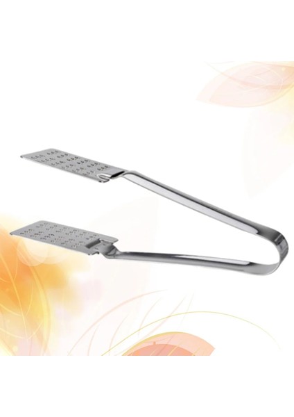 Gümüş Xxl Maşa Çay Süzgeci Sıkacağı Maşa Buz Küpü Kavrama Mutfak Dik Klip Aperatif Salata Pastırma Simit Catering Ekmek Biftek Kızartma Et (Yurt Dışından) modelleri