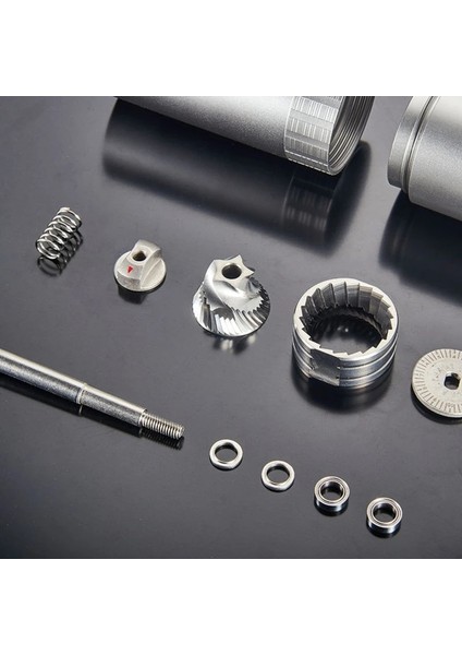 Altı Yıldızlı Konili Manuel Çapaklı Kahve Öğütücü Cnc Paslanmaz Çelik Çapak Değirmeni El Kahve Değirmeni Manuel Kahve Konik Çapaklı Öğütücü Plakası Yüksek Gri (Yurt Dışından) fiyatları