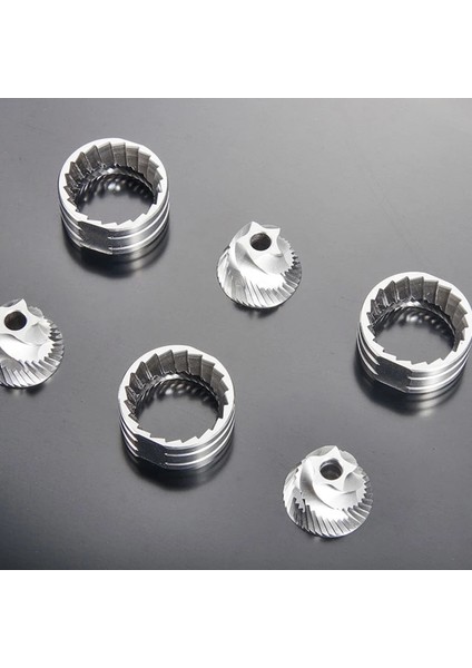 Altı Yıldızlı Konili Manuel Çapaklı Kahve Öğütücü Cnc Paslanmaz Çelik Çapak Değirmeni El Kahve Değirmeni Manuel Kahve Konik Çapaklı Öğütücü Plakası Yüksek Gri (Yurt Dışından) modelleri