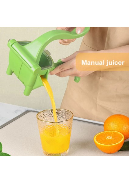 Yeşil Posta Sipariş Kutusu Yeni Çok Fonksiyonlu Manuel Sıkacağı El Plastik Meyve Sıkacağı Elektrikli Olmayan Portakal Narenciye Presi Mutfak Limon Suyu Sıkacağı (Yurt Dışından) fırsatları