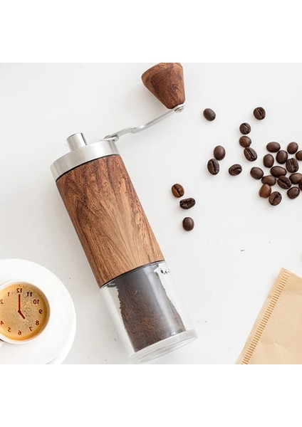 Ahşap Tahıl Yükseltme Manuel Kahve Öğütücü Paslanmaz Çelik Manuel Çapak Değirmenleri Ahşap Tahıl ile Baharatlar Için Taşınabilir Seramik Fasulye Öğütücü Kuruyemiş Otlar (Yurt Dışından) indirimleri