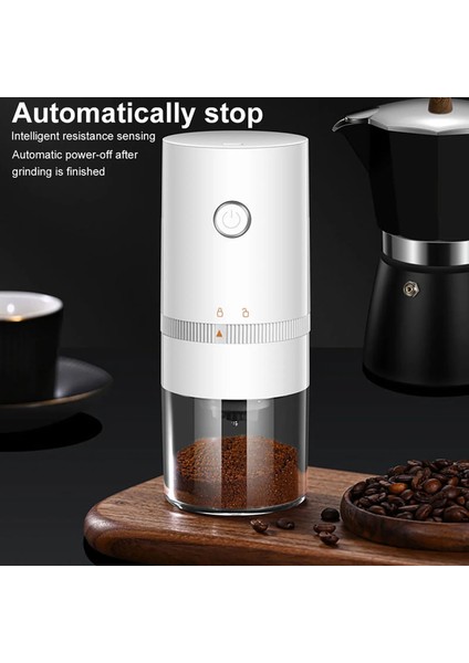 Manuel Öğütücü 200ML Elektrikli Kahve Değirmeni Manuel/otomatik Fasulye Değirmeni USB Şarjı Cafe Otlar Baharatlar Için Taşınabilir Espresso Makinesi Üreticisi (Yurt Dışından)