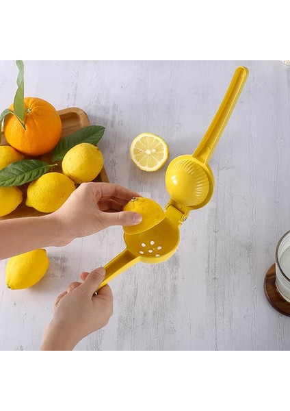 L Metal Limon Sıkacağı Hend Held Sıkacağı Çift Kase Limon Kireç Sıkacağı Manuel Portakal Narenciye Sıkacağı Sıkmak Mutfak Aletleri (Yurt Dışından)