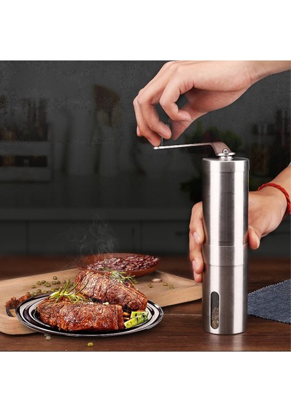 1 Adet Taşınabilir Manuel Paslanmaz Çelik Kahve Değirmeni Seramik Ayarlanabilir Kahve Çekirdeği Değirmeni Kahve Aletleri Kolay Temiz Mutfak Gereçleri (Yurt Dışından) indirimleri