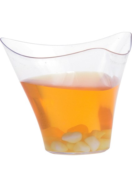 25 Adet 100 ml 25 Adet Tek Kullanımlık Plastik Tatlı Bardak Doğum Günü Şeffaf Parti Dondurma Ev Noel Verilen (Yurt Dışından)