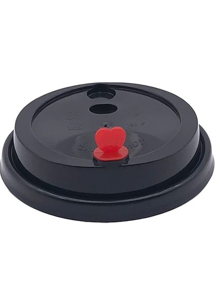 Mix Renk Stoper 500 Adet Plastik Kalp Şekli Tek Kullanımlık Kahve Çay Bardağı Kapak Stoper (Yurt Dışından) fırsatları