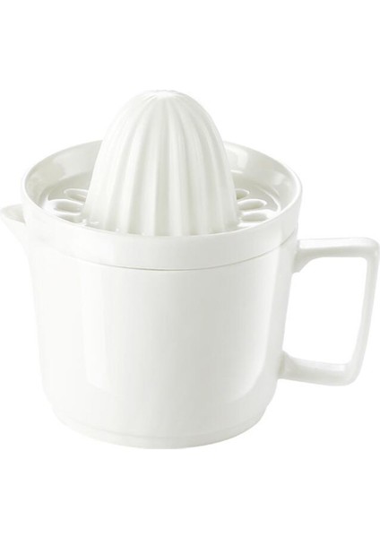 Beyaz 15X14.5 cm Sıkacağı Sıkacağı Manuel Limon Meyve Presi El Narenciye Fincan Turuncu Seramik Oyucu Çıkarıcı Kolu Düzenlenen Greyfurt Rende Stoneware (Yurt Dışından) modelleri